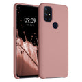 kwmobile Handyhülle für OnePlus Nord N10 5G Hülle - Case Silikon - Kabelloses Laden - Schutzhülle Cover