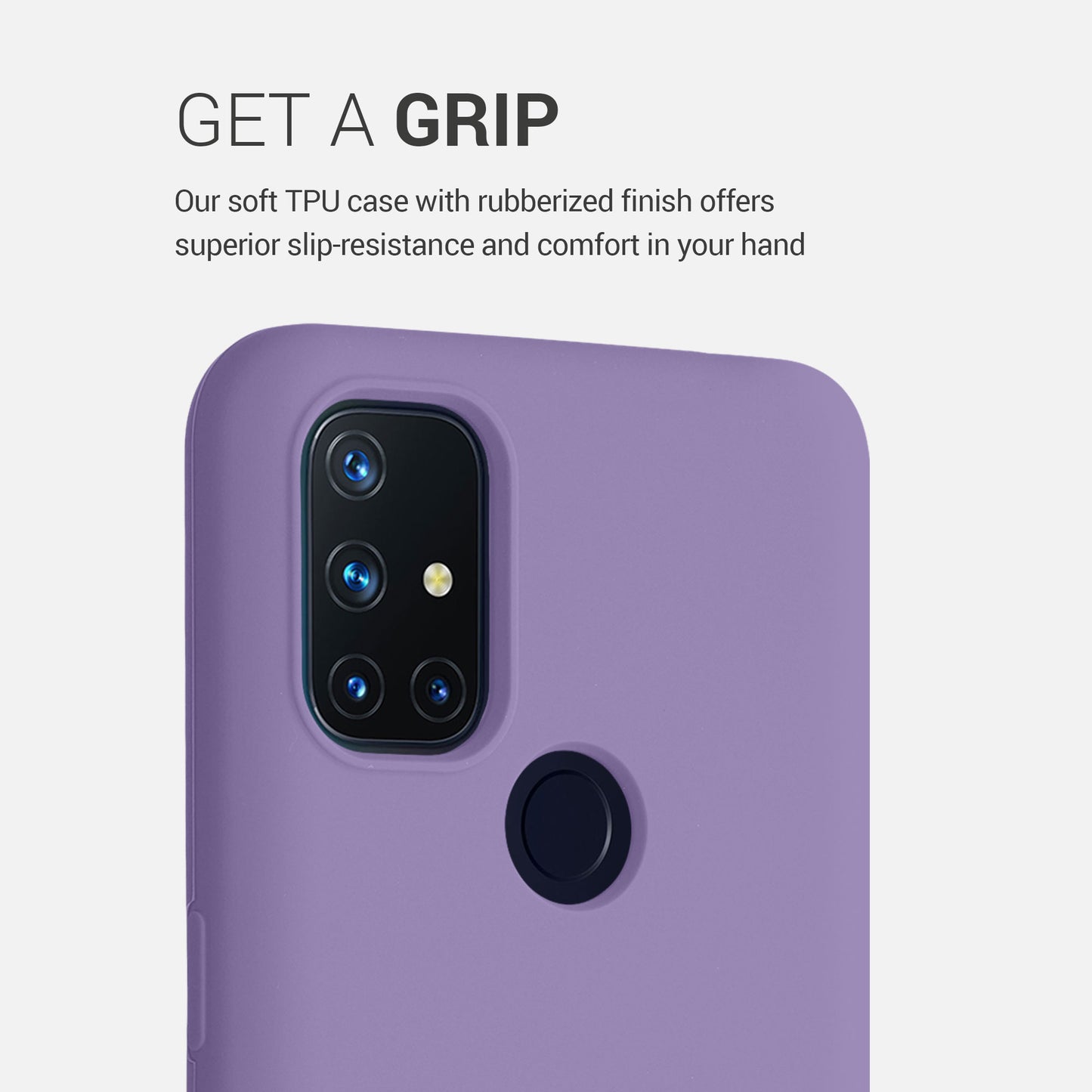 kwmobile Handyhülle für OnePlus Nord N10 5G Hülle - Case Silikon - Kabelloses Laden - Schutzhülle Cover