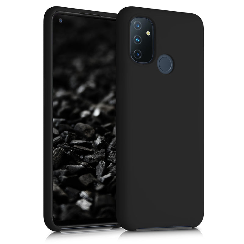kwmobile Handyhülle für OnePlus Nord N100 Hülle - Case Silikon - Kabelloses Laden - Schutzhülle Cover