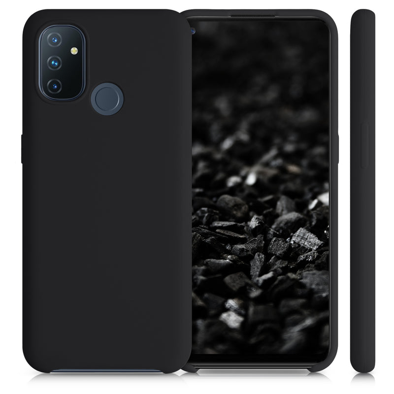 kwmobile Handyhülle für OnePlus Nord N100 Hülle - Case Silikon - Kabelloses Laden - Schutzhülle Cover