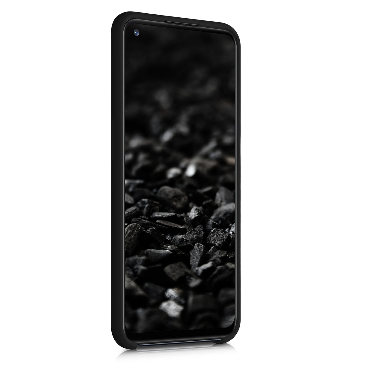 kwmobile Handyhülle für OnePlus Nord N100 Hülle - Case Silikon - Kabelloses Laden - Schutzhülle Cover