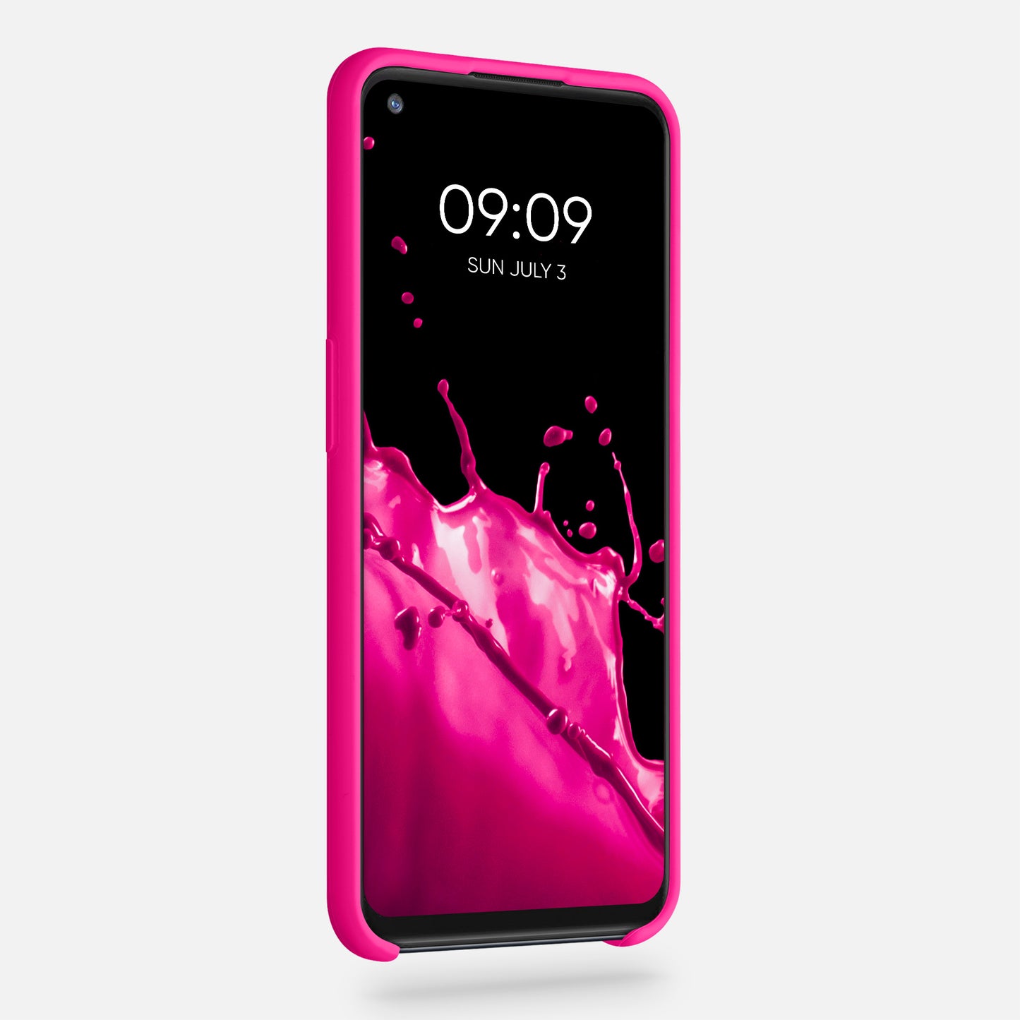 kwmobile Handyhülle für OnePlus Nord N100 Hülle - Case Silikon - Kabelloses Laden - Schutzhülle Cover