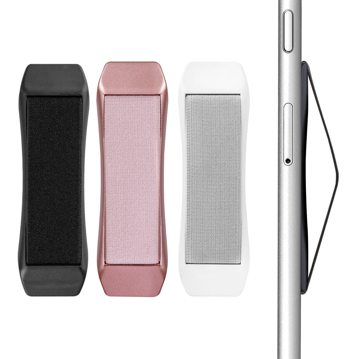 kwmobile Handy Fingerhalter - Handygriff Fingerhalter Griff - Fingerhalterung Handy - Phone Grip Set - Handyhalter Hand