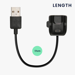 kwmobile Smartwatch Ladekabel für Samsung Galaxy Fit 2 USB Ladekabel für Smartwatch - Smart Watch Aufladekabel
