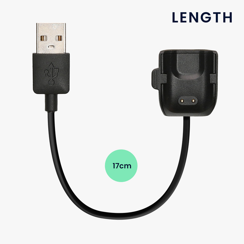 kwmobile Smartwatch Ladekabel für Samsung Galaxy Fit 2 USB Ladekabel für Smartwatch - Smart Watch Aufladekabel