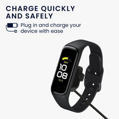 kwmobile Smartwatch Ladekabel für Samsung Galaxy Fit 2 USB Ladekabel für Smartwatch - Smart Watch Aufladekabel