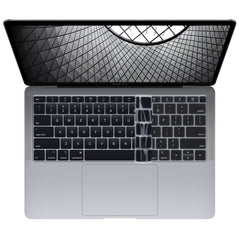 kwmobile Tastaturschutz für Apple MacBook Air 13’’ 2018 2019 2020 A1932 - QWERTY US Keyboard Cover Abdeckung - Schwarz