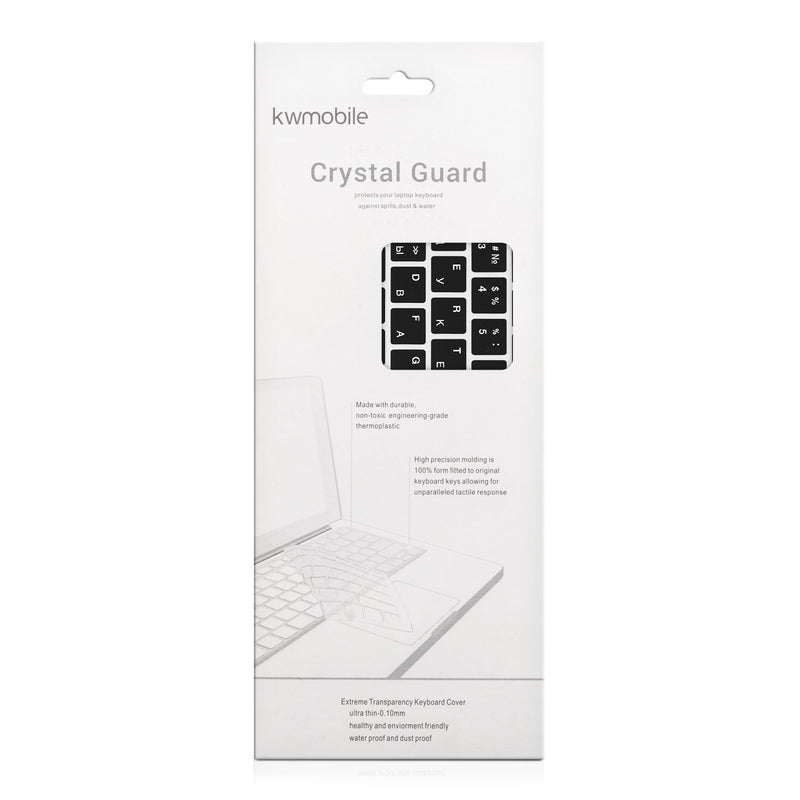 kwmobile Tastaturschutz für Apple MacBook Air 13’’ 2018 2019 2020 A1932 - QWERTY Russisch Keyboard Cover Abdeckung