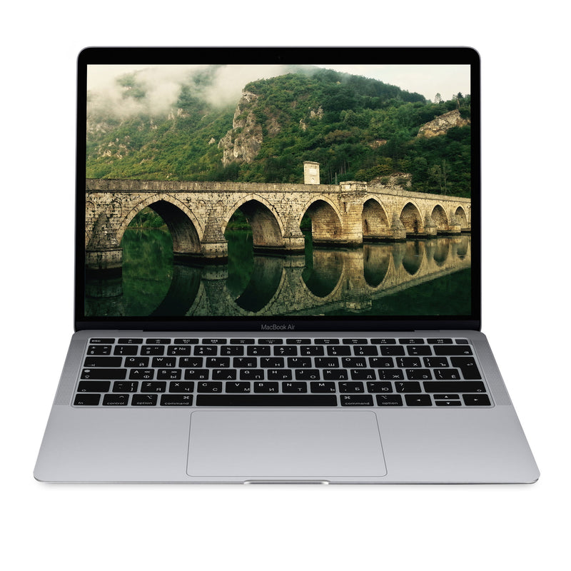 kwmobile Tastaturschutz für Apple MacBook Air 13’’ 2018 2019 2020 A1932 - QWERTY Russisch Keyboard Cover Abdeckung