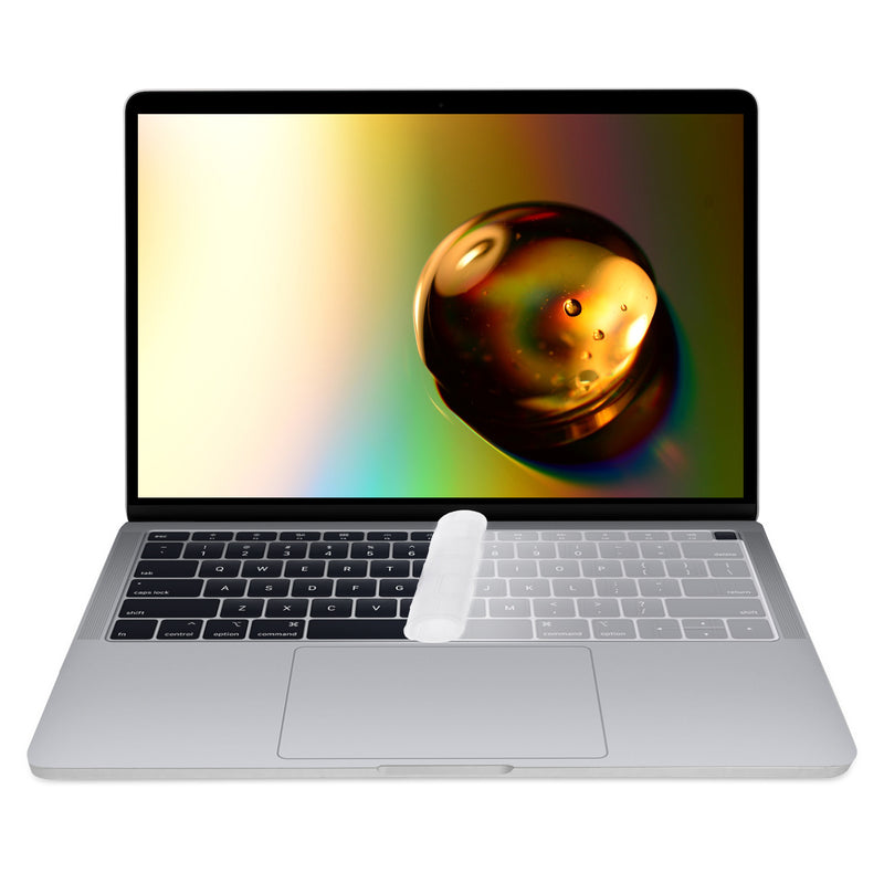 kwmobile Tastaturschutz AZERTY (Frankreich Belgien) kompatibel mit Apple MacBook Air 13’’ 2018 2019 2020 A1932