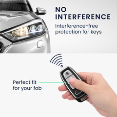 Audi A6 A7 A8 Q7 Q8 3-Tasten Autoschlüssel Keyless TPU Schlüsselhülle Lederoptik Schwarz Silber