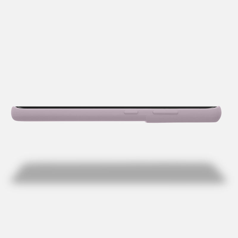 Gummierte Silikon Hülle für Samsung Galaxy S21 Ultra in Purple Cloud