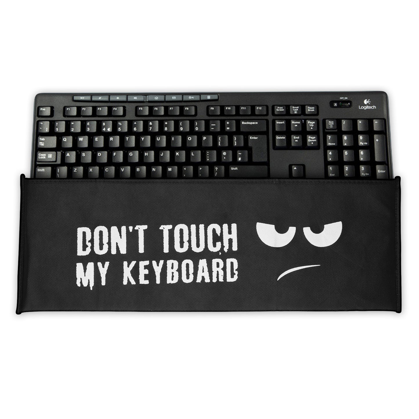 Logitech MK270 Wireless Tastatur Schutzhülle Don't Touch My Keyboard