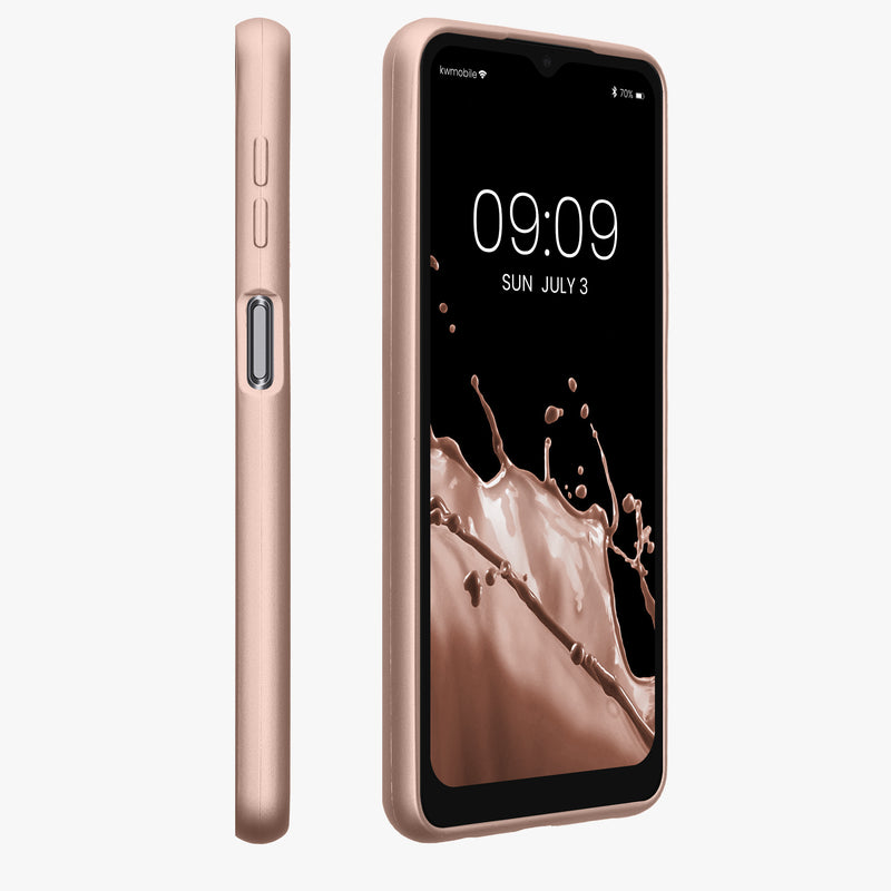 Samsung Galaxy A32 5G Silikon Handyhülle Metallic