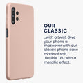 Samsung Galaxy A32 5G Silikon Handyhülle Metallic