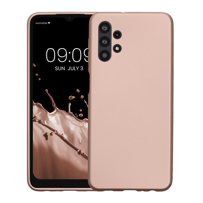 Samsung Galaxy A32 5G Silikon Handyhülle Metallic