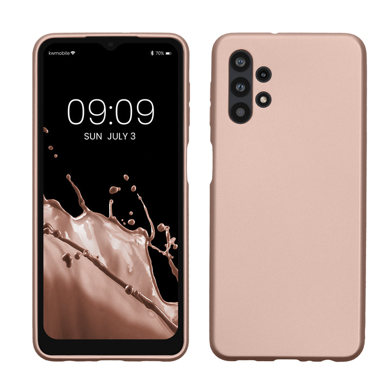 Samsung Galaxy A32 5G Silikon Handyhülle Metallic