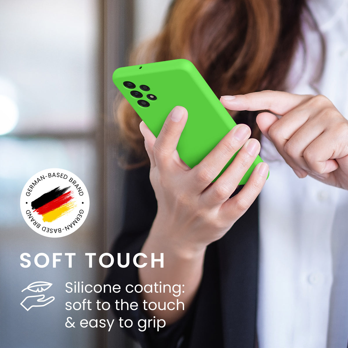 Samsung Galaxy A32 5G Silikon Handyhülle Matt