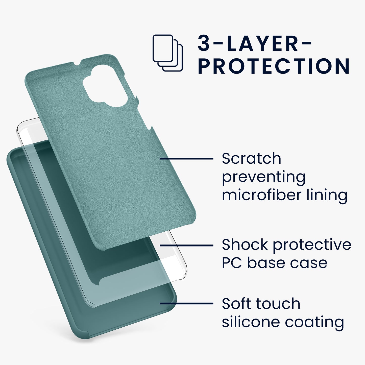 Samsung Galaxy A32 5G Silikon Handyhülle Matt