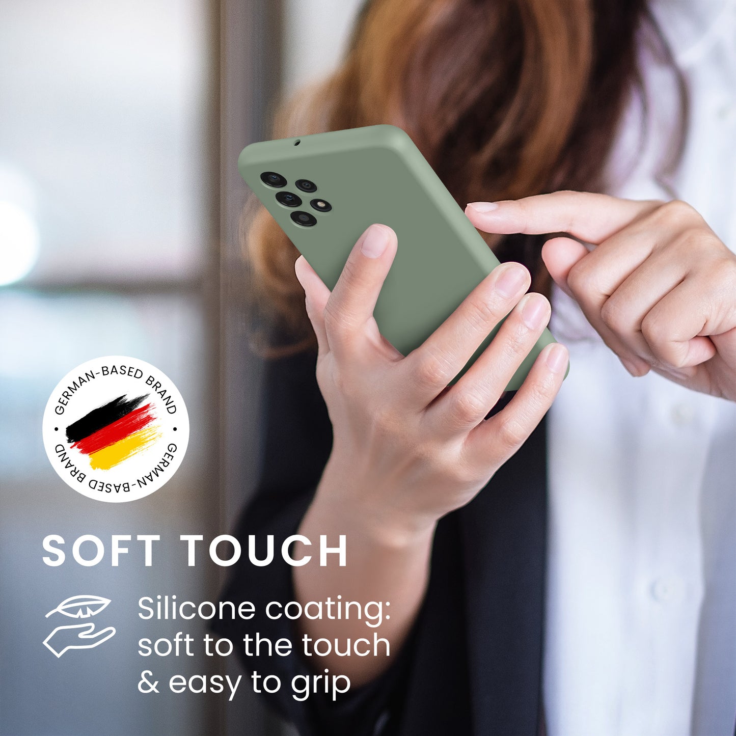 Samsung Galaxy A32 5G Silikon Handyhülle Matt