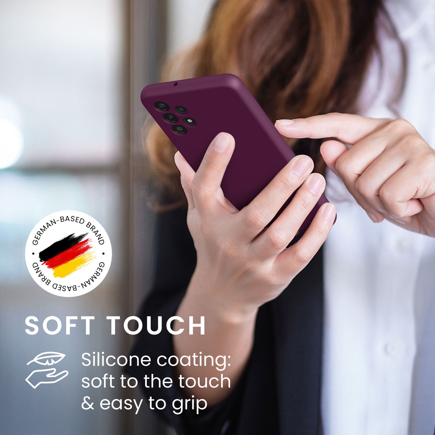 Samsung Galaxy A32 5G Silikon Handyhülle Matt