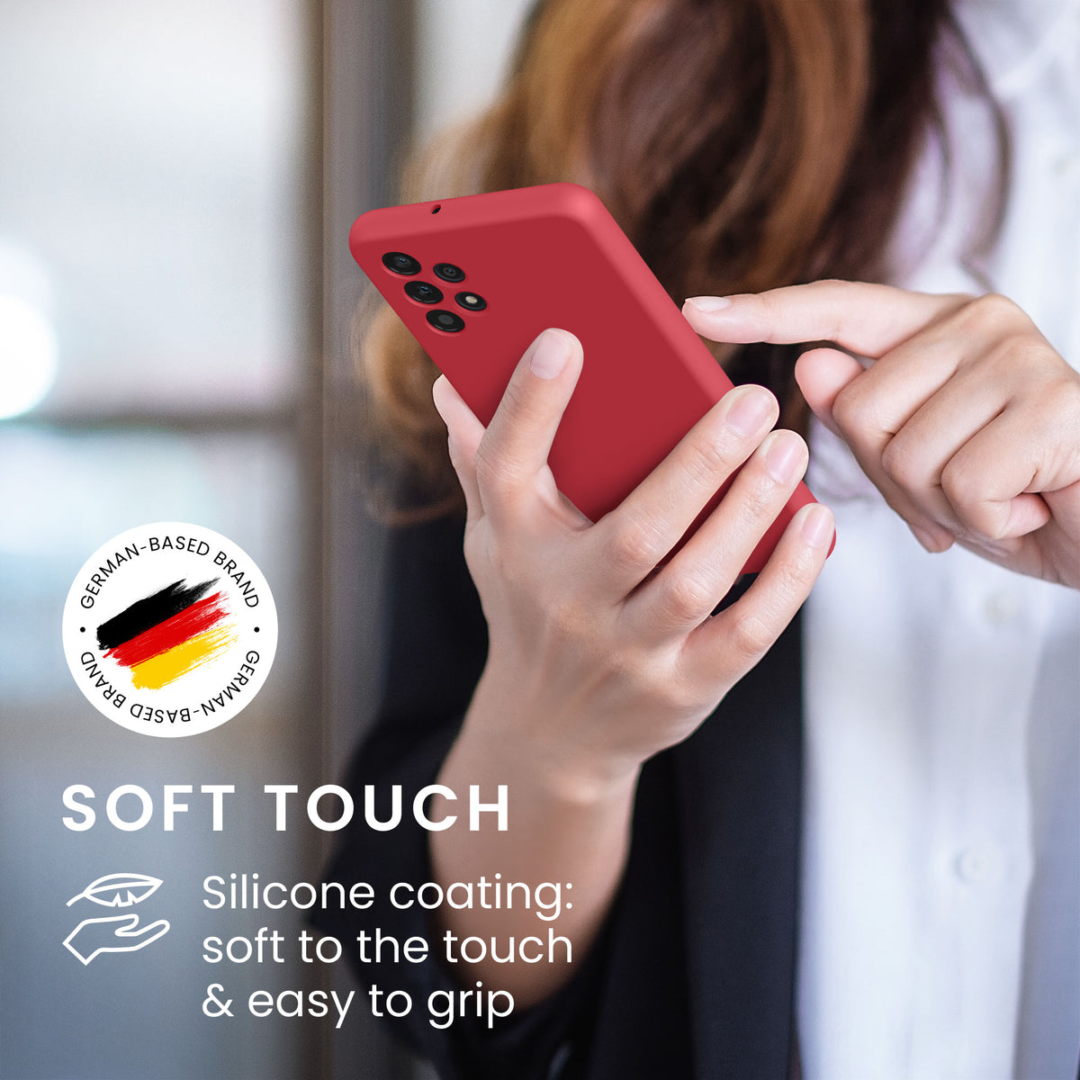 Samsung Galaxy A32 5G Silikon Handyhülle Matt