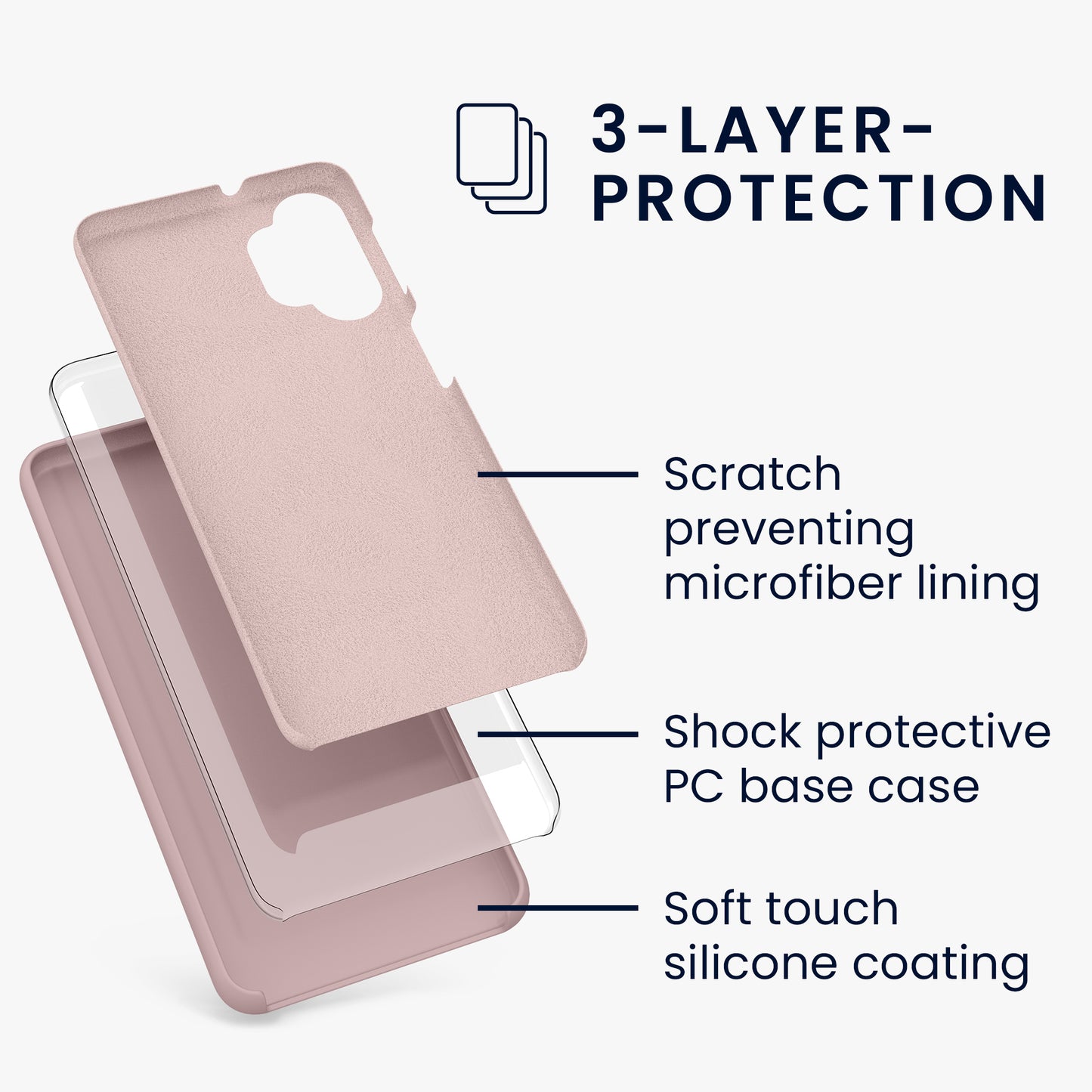 Samsung Galaxy A32 5G Silikon Handyhülle Matt