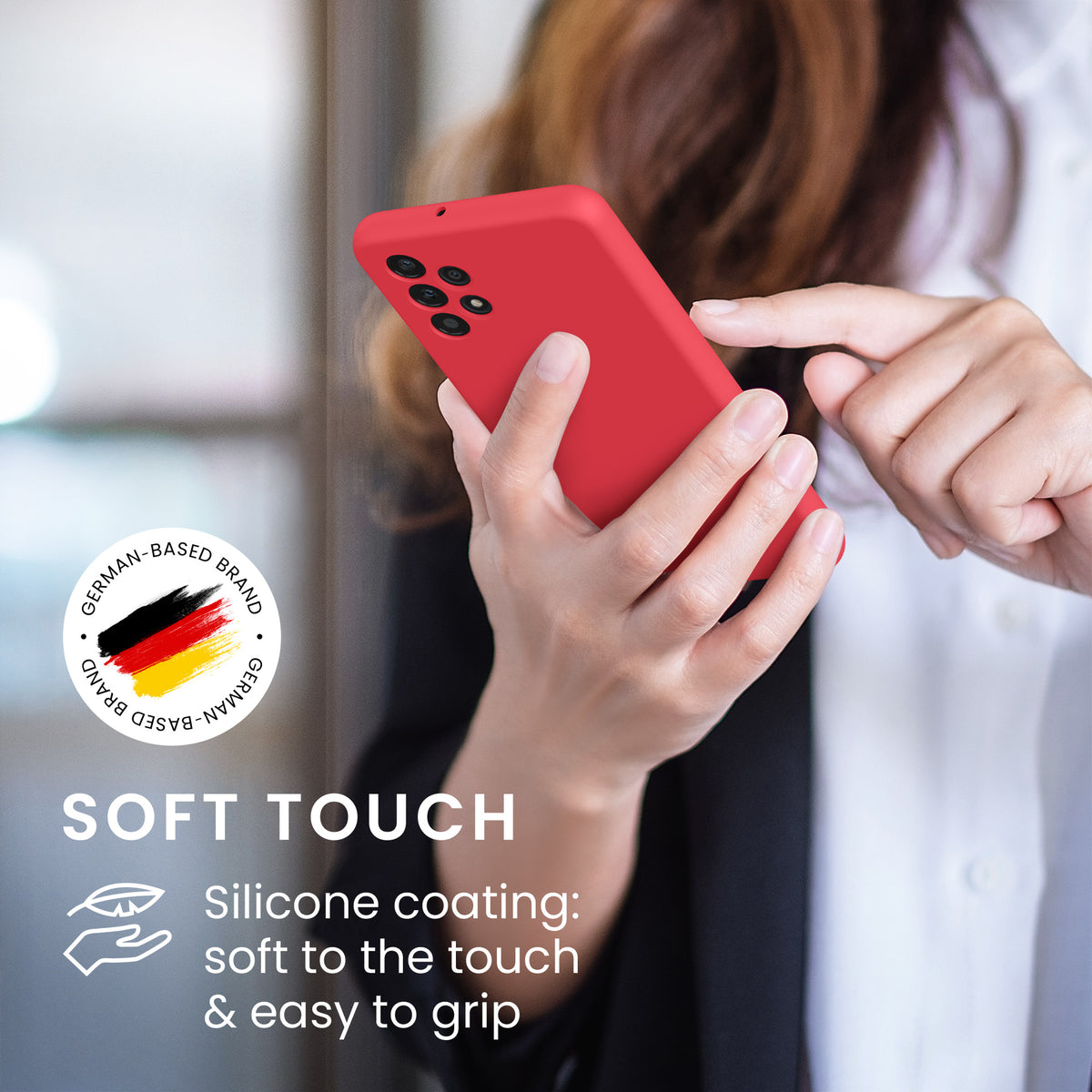 Samsung Galaxy A32 5G Silikon Handyhülle Matt