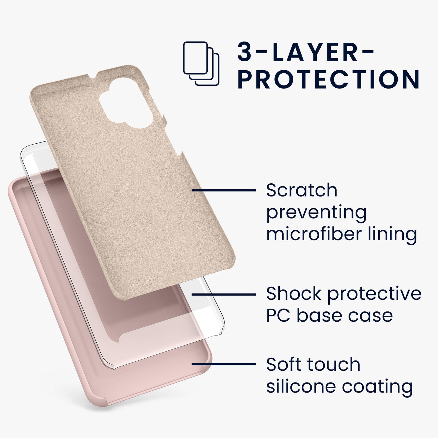 Samsung Galaxy A32 5G Silikon Handyhülle Matt