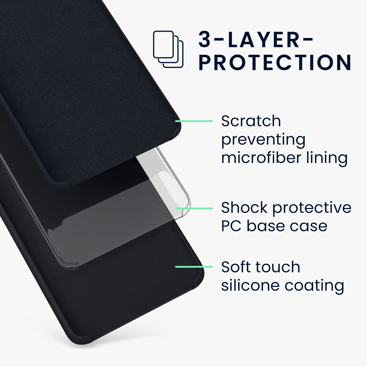Samsung Galaxy A32 5G Silikon Handyhülle Matt