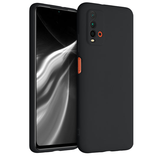 kwmobile Handyhülle für Xiaomi Redmi 9T Hülle - Kabelloses Laden - Schutzhülle Cover