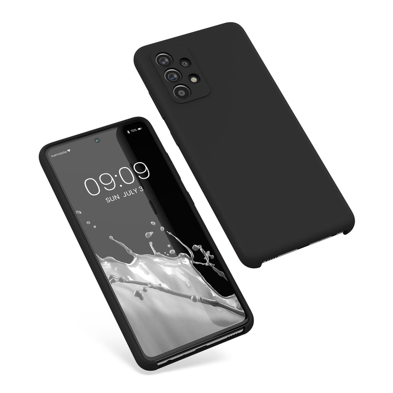kwmobile Handyhülle für Samsung Galaxy A52 / A52 5G / A52s 5G Hülle - Case Silikon - Kabelloses Laden - Schutzhülle Cover