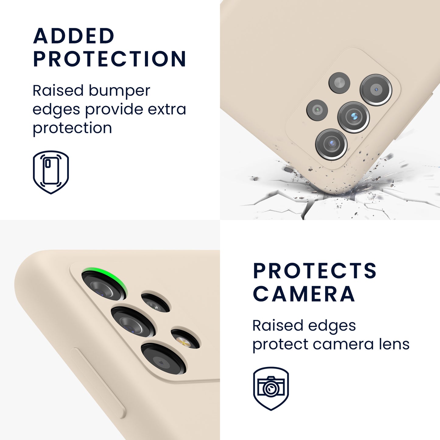 Silikon Handyhülle für Samsung Galaxy A52 / A52 5G / A52s 5G