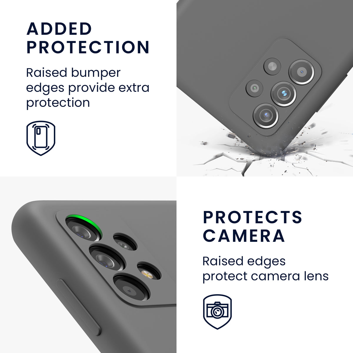 Silikon Handyhülle für Samsung Galaxy A52 / A52 5G / A52s 5G