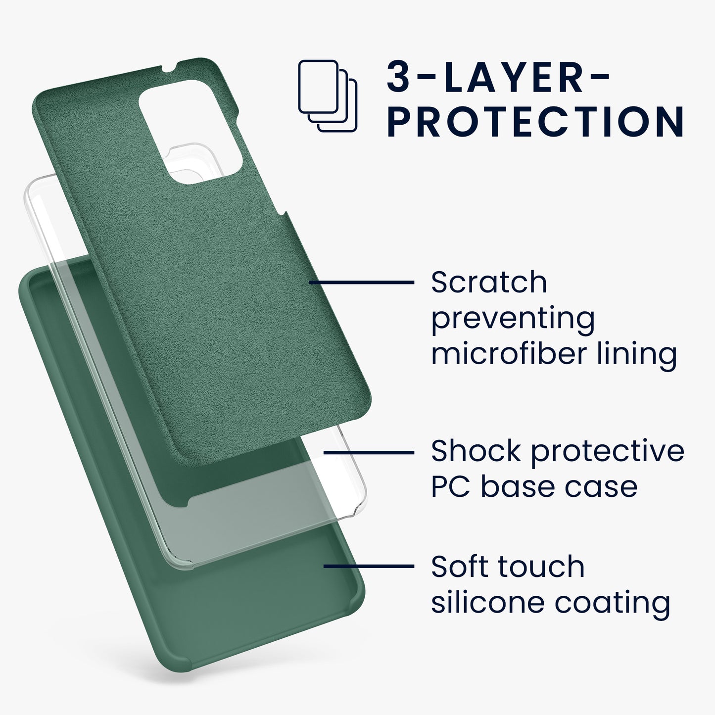 Silikon Handyhülle für Samsung Galaxy A52 / A52 5G / A52s 5G