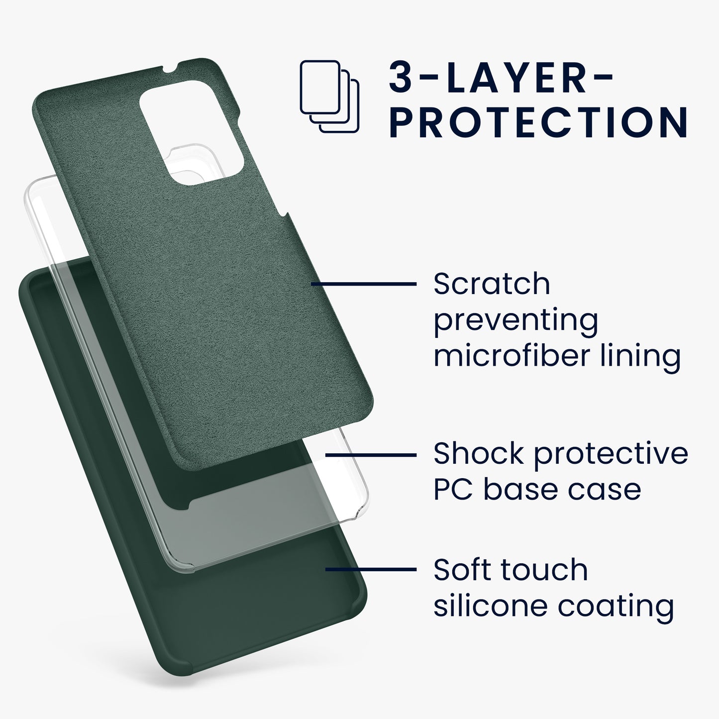 Silikon Handyhülle für Samsung Galaxy A52 / A52 5G / A52s 5G