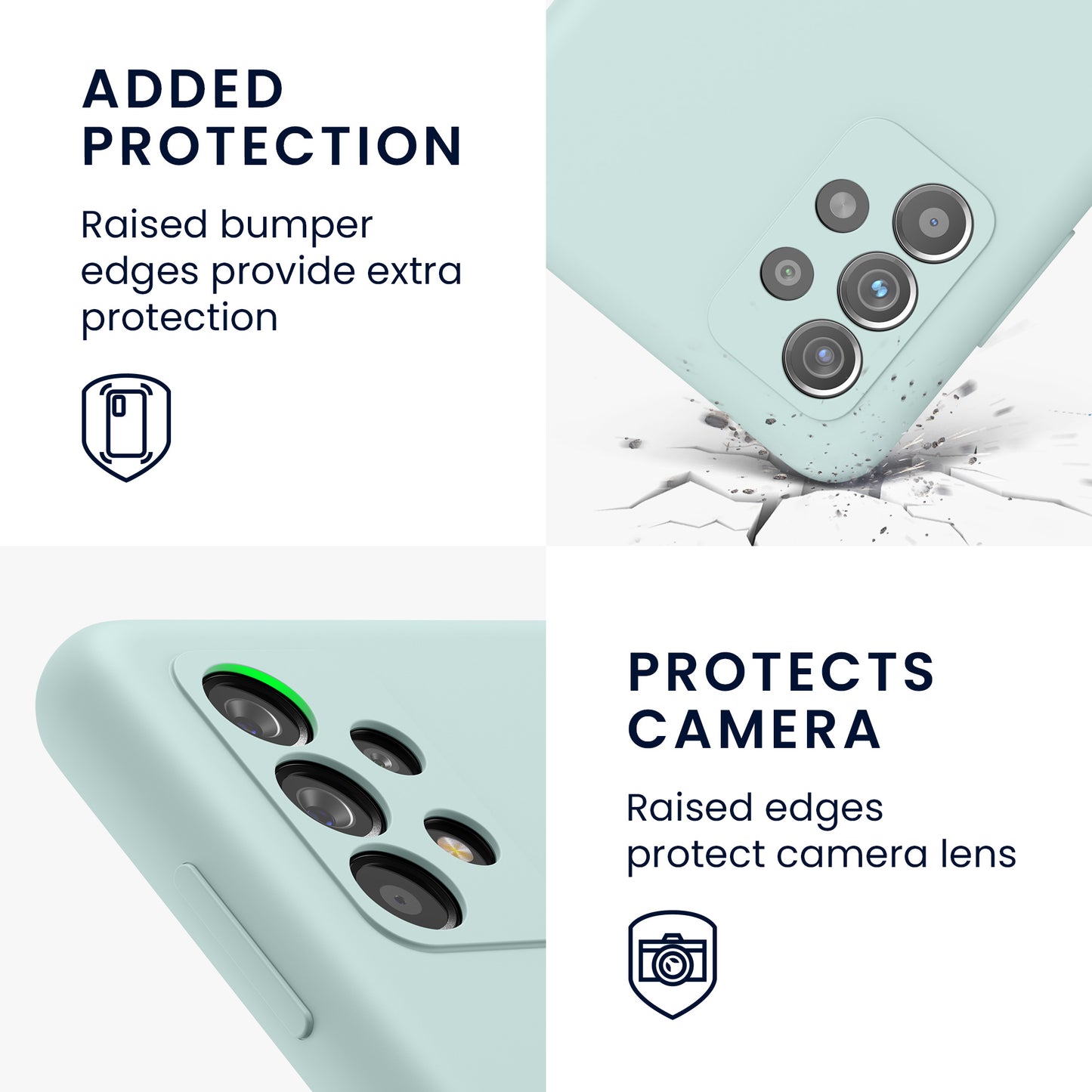 Silikon Handyhülle für Samsung Galaxy A52 / A52 5G / A52s 5G