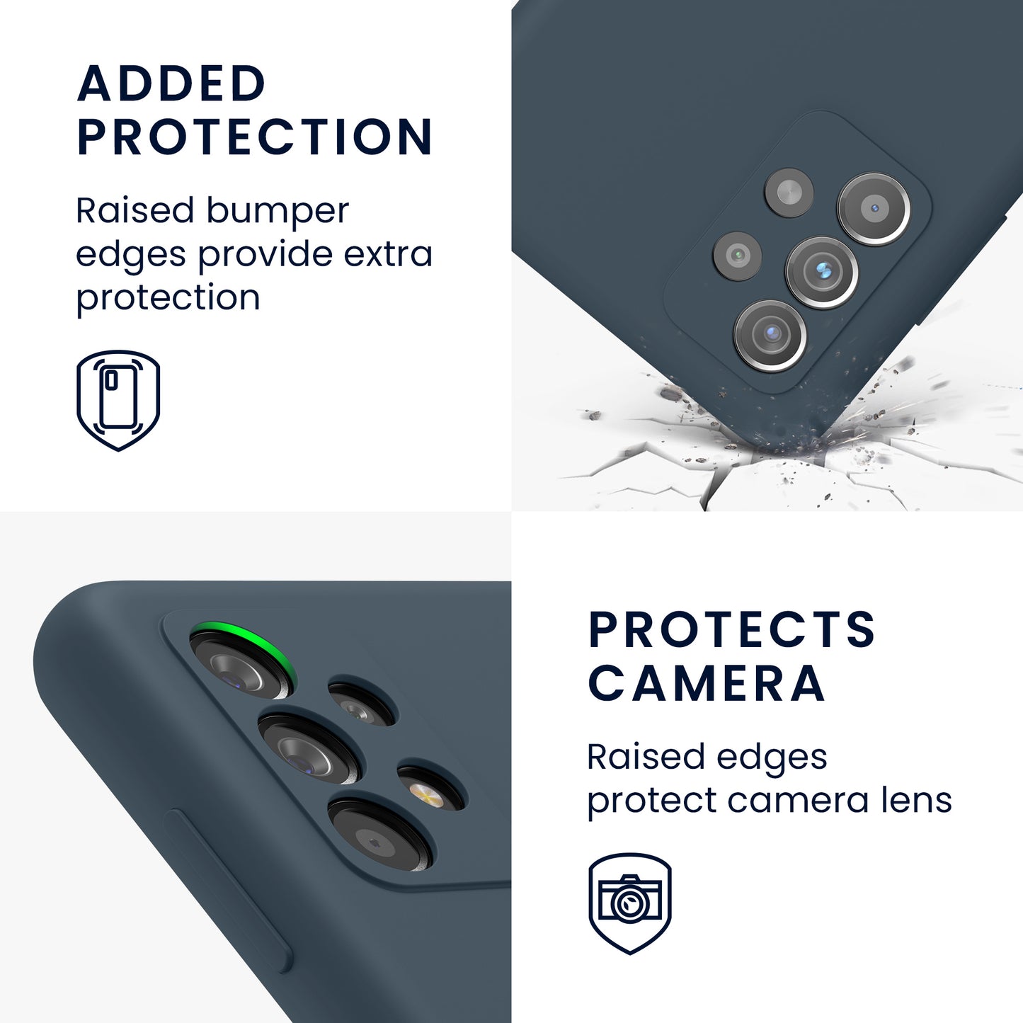 Silikon Handyhülle für Samsung Galaxy A52 / A52 5G / A52s 5G
