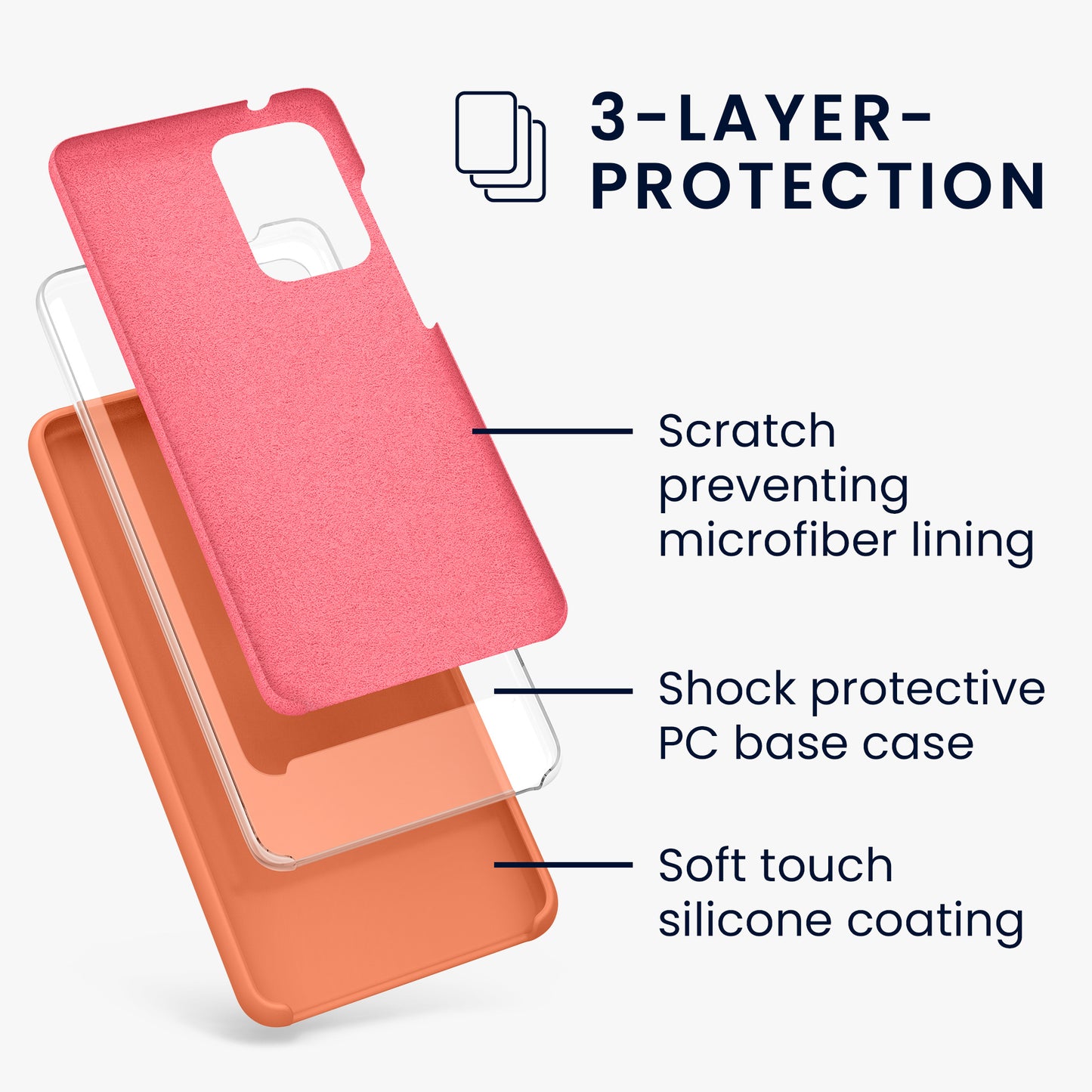 Silikon Handyhülle für Samsung Galaxy A52 / A52 5G / A52s 5G