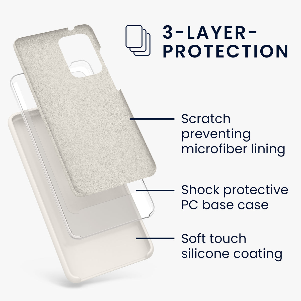 Silikon Handyhülle für Samsung Galaxy A52 / A52 5G / A52s 5G