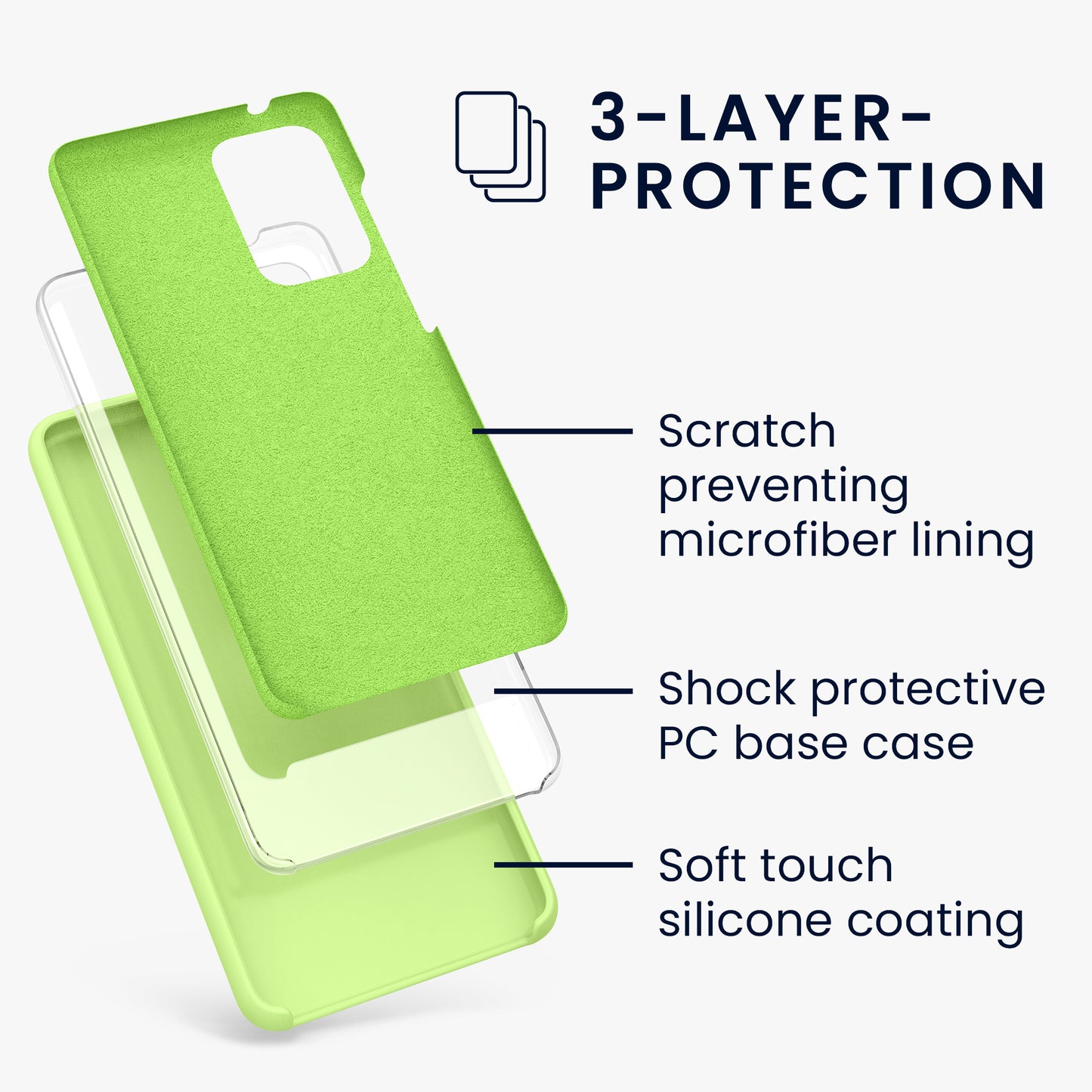Silikon Handyhülle für Samsung Galaxy A52 / A52 5G / A52s 5G