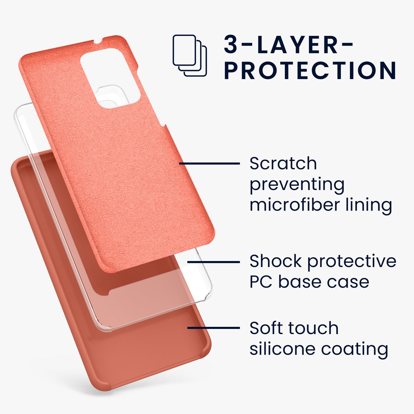 Silikon Handyhülle für Samsung Galaxy A52 / A52 5G / A52s 5G