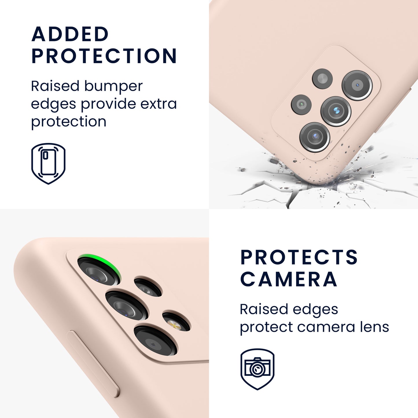 Silikon Handyhülle für Samsung Galaxy A52 / A52 5G / A52s 5G