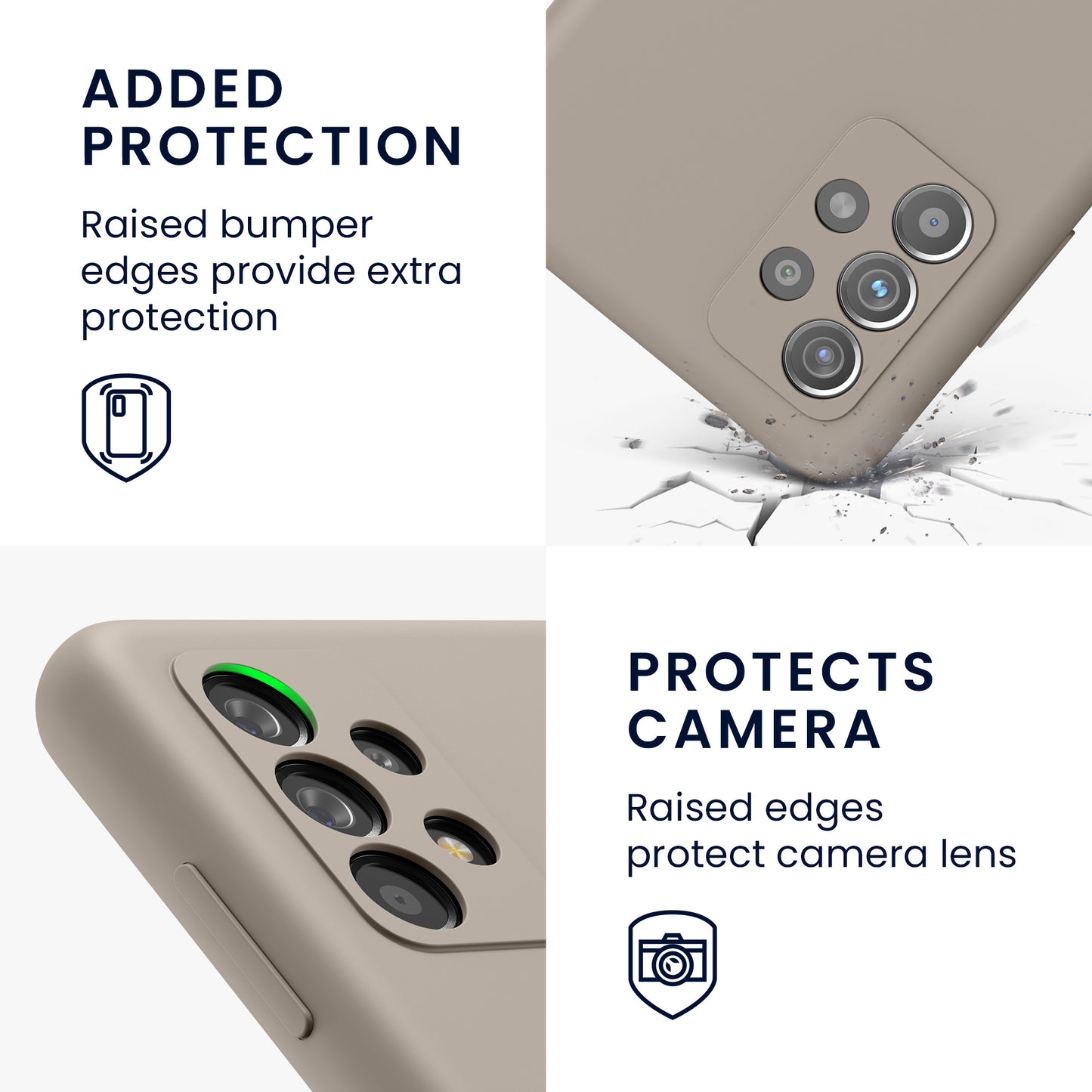 Silikon Handyhülle für Samsung Galaxy A52 / A52 5G / A52s 5G