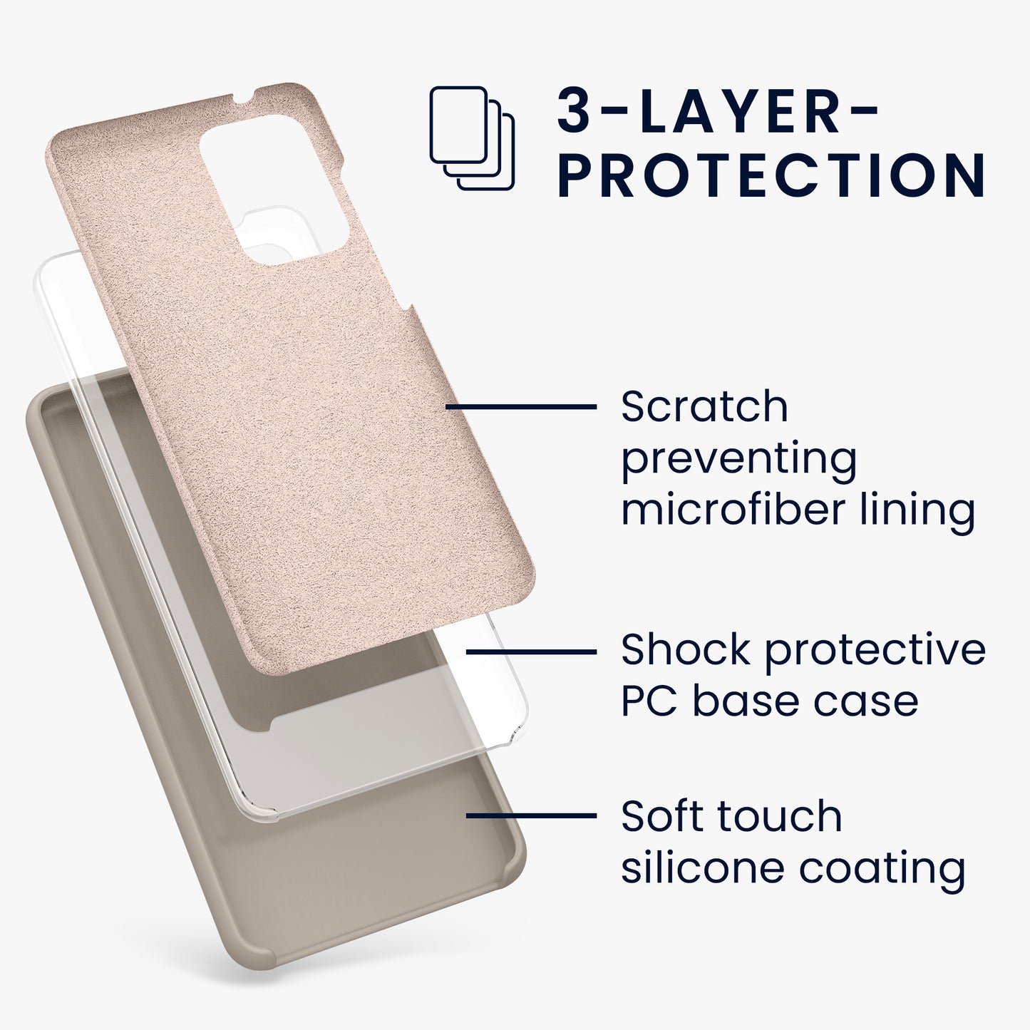 Silikon Handyhülle für Samsung Galaxy A52 / A52 5G / A52s 5G