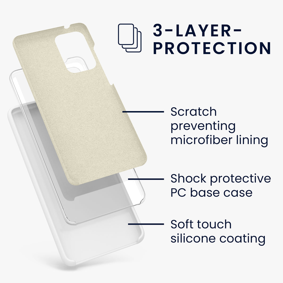 Silikon Handyhülle für Samsung Galaxy A52 / A52 5G / A52s 5G