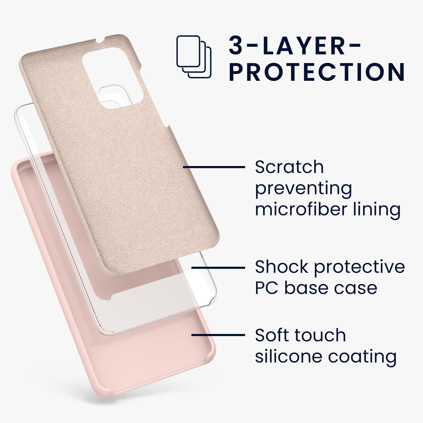 Silikon Handyhülle für Samsung Galaxy A52 / A52 5G / A52s 5G