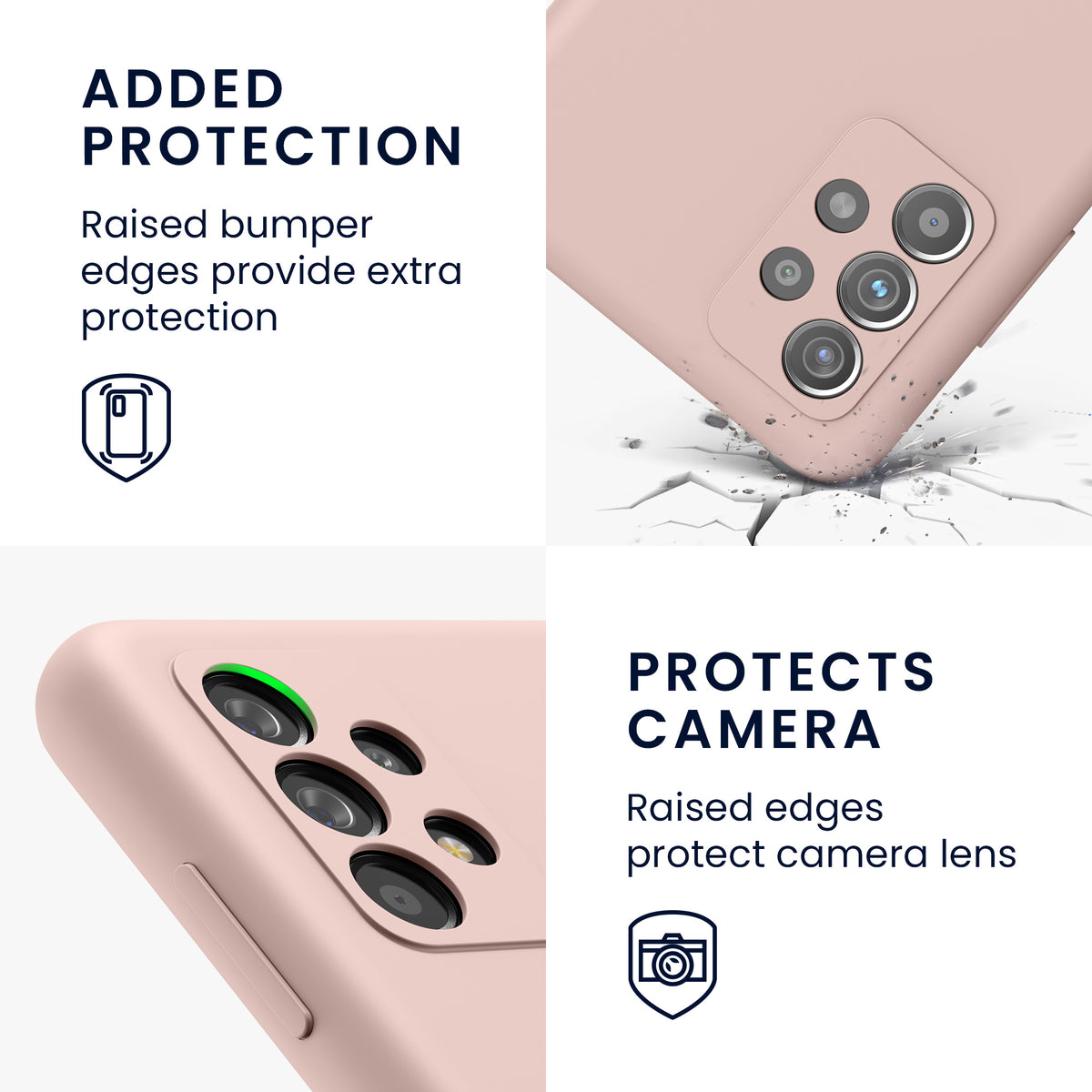Silikon Handyhülle für Samsung Galaxy A52 / A52 5G / A52s 5G