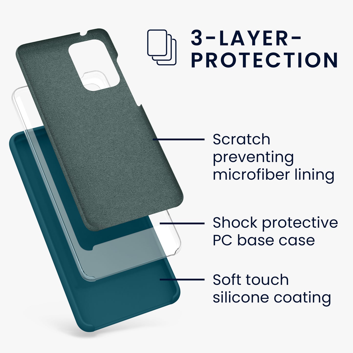 Silikon Handyhülle für Samsung Galaxy A52 / A52 5G / A52s 5G