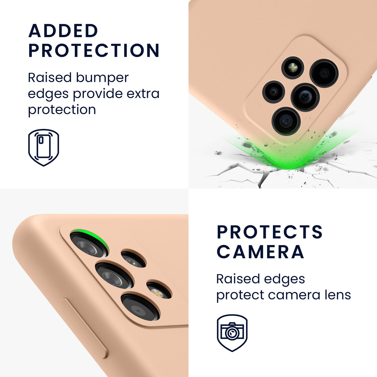 Silikon Handyhülle für Samsung Galaxy A52 / A52 5G / A52s 5G